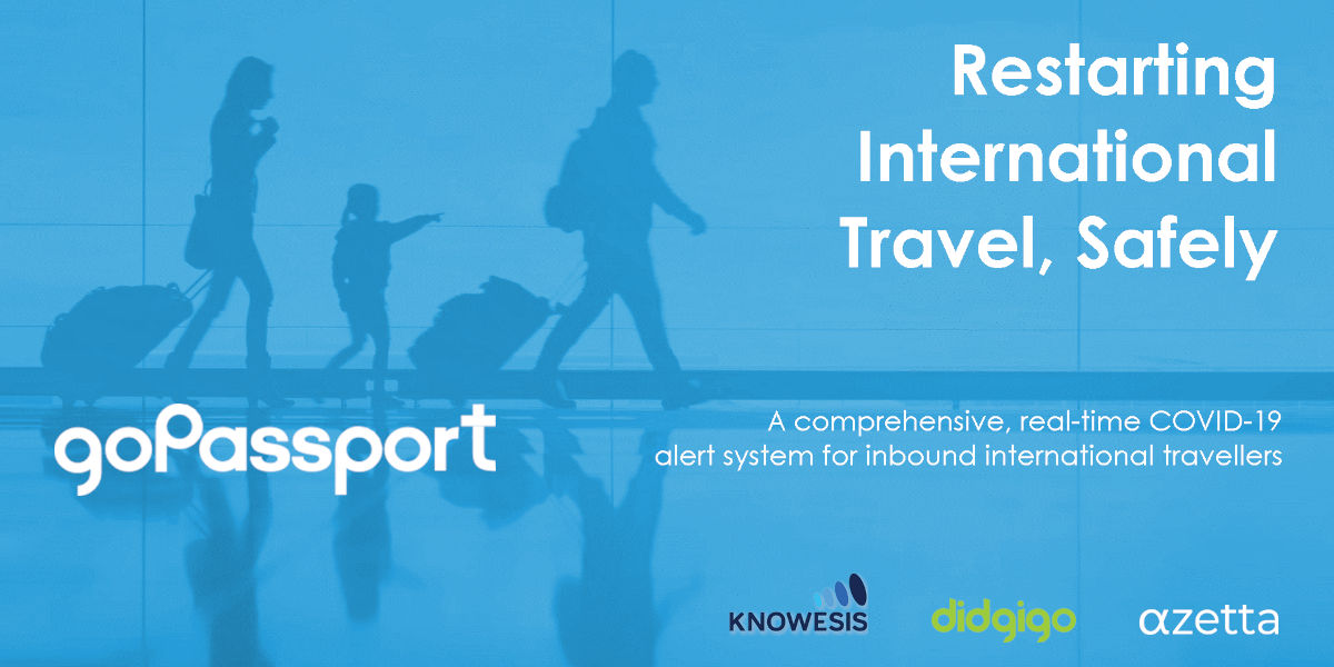 goPassport: Restarting international travel, safely