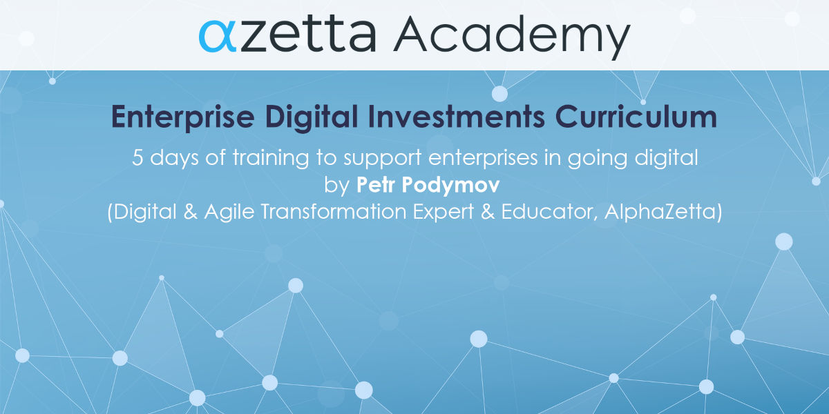 Enterprise Digital Investments Curriculum