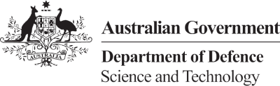 client logo: Department of Defence, Science & Technology Unit, Australian Government