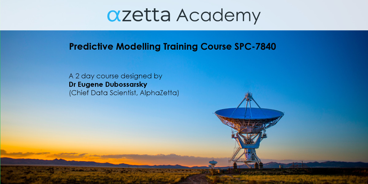 Predictive Modelling Training Course SPC-7840